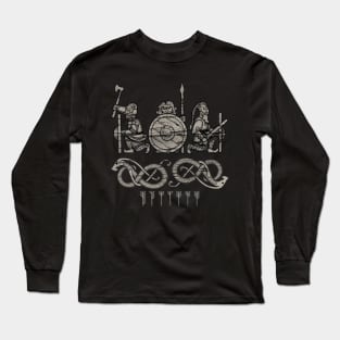 Danheim Viking Warriors Logo Long Sleeve T-Shirt